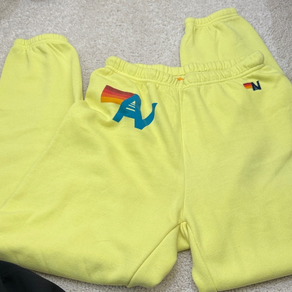 Aviator Nation Yellow Joggers